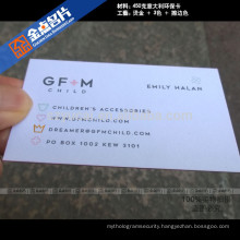 Letterpress printed paper luxury online order business cards printer